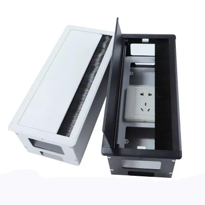 Picture of Desk Line Hole Cover 86mm Power Panel Socket for Conference/Regular Table-MHN