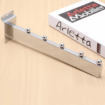 Picture of Wholesale Metal Chrome Wall Mounting Display Hook With 7 Pins