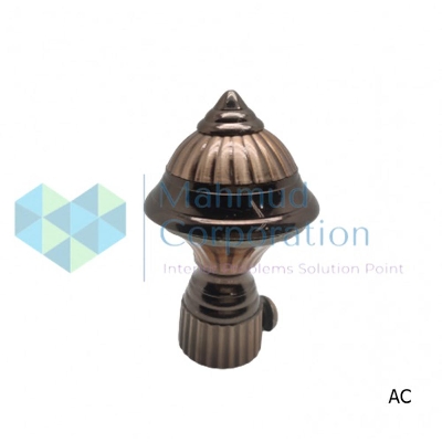 Picture of 1pair=2ps Brass Curtain's Stainless Steel Pipe's Head