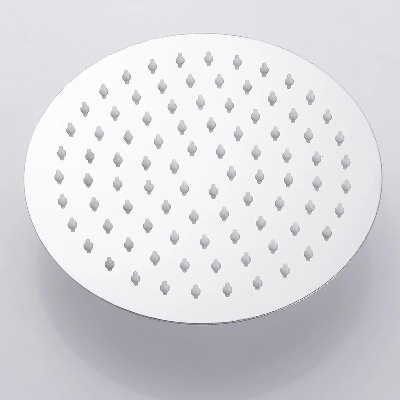 Picture of (8")Round Stainless Steel Ultra-thin Showerhead Bath Rainfall Shower Head Chrome Finish Rain Shower for Bathroom