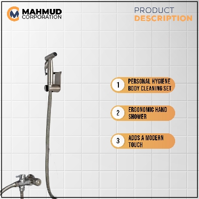 Picture of Toilet Handheld Wash Bidet Sprayer Shower Head Accessories Toilet spray kit Shower Faucet Personal Hygiene Body cleaning Set-MHN