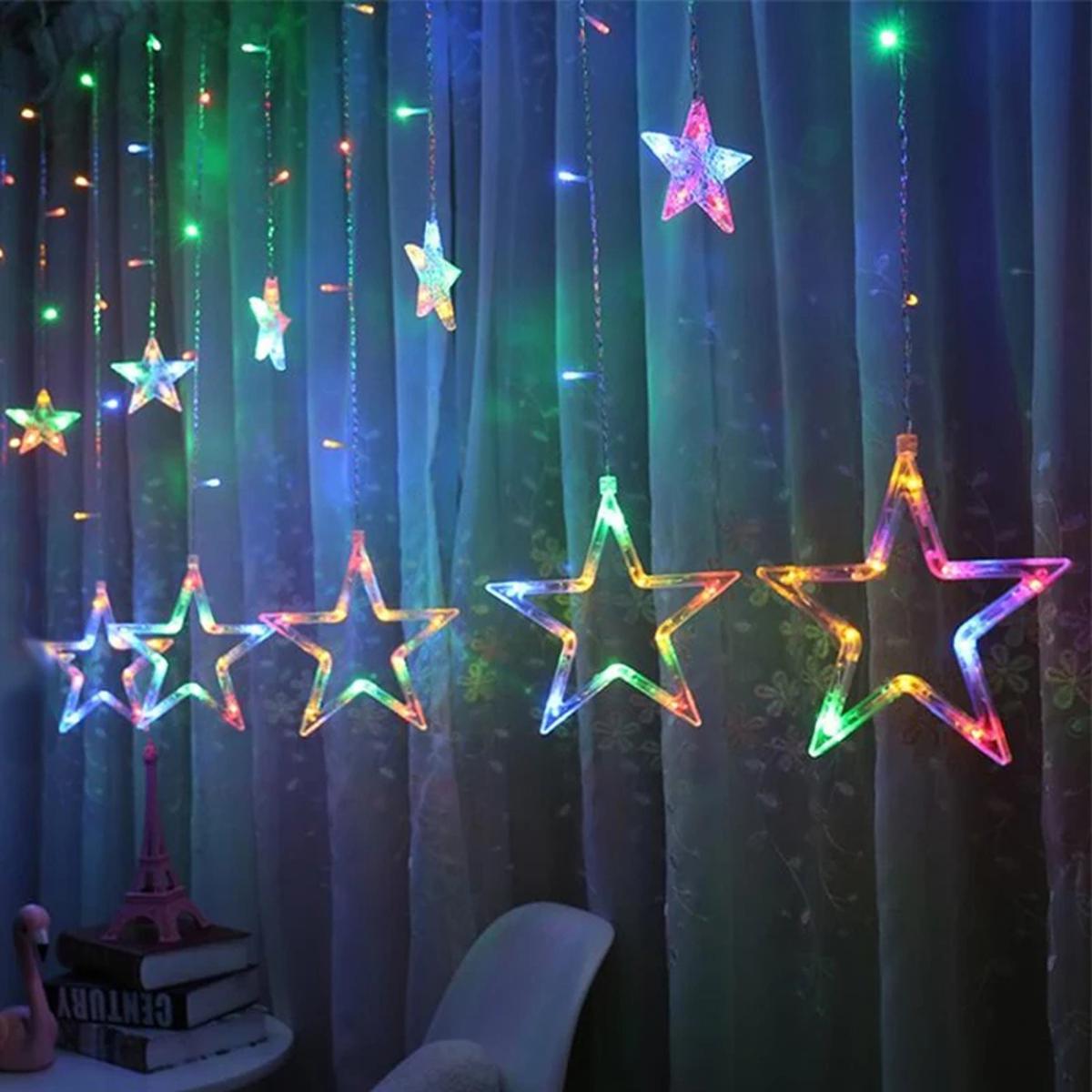 Picture of Fairy LED Star String Light Holiday Party Wedding Decoration Lamp-MHN