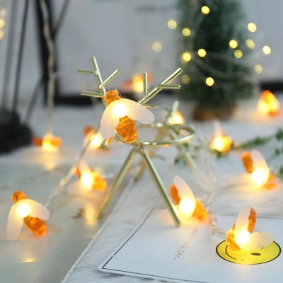 Picture of Honey bee warm white Fairy Lights, Decorative Fairy Lights 20 pieces set party light-MHN - light decoration