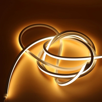 Picture of 5M LED Flexible Silicone Neon Light Strip Set 5050 Low Voltage 12V 6*12 Shape Embedded Linear Flexible Light Strip - strip light