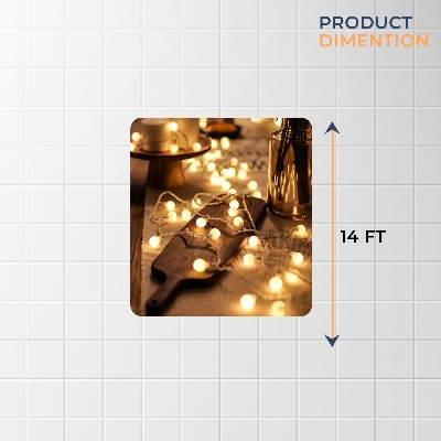 Picture of Warm White snow Ball Fairy Lights, Waterproof Decorative Fairy Lights 28 pieces set-MHN