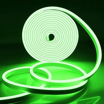 Picture of 5M LED Flexible Silicone Neon Light Strip Set 5050 Low Voltage 12V 6*12 Shape Embedded Linear Flexible Light Strip Buy 1 Get 1 Free