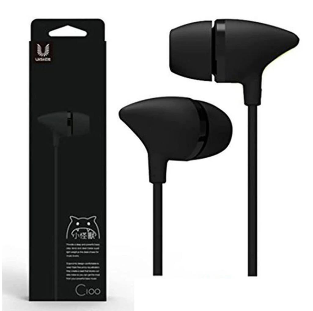 Picture of Uiisii C100 Super Bass Stereo In Ear Headphone - Black