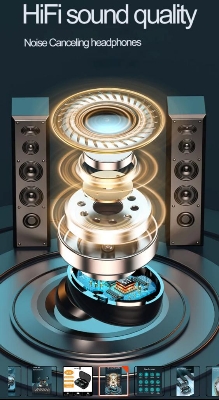 Picture of M10 TWS Earbuds 2500mAh Charging Box Bluetooth-compatible Stereo Waterproof