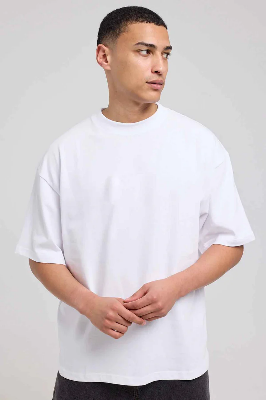 Buy Oversized Plain T-Shirt – Whiteat  Best in Bangladesh
