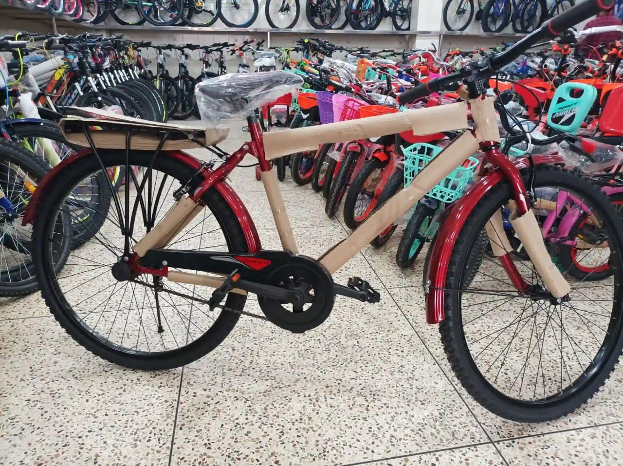 Picture of 71 Guerrilla 3.0 (V Brake) Metal Body No Gear Bicycle - Durable And Reliable Bicycle For Urban Commuting - Cycling Essentials