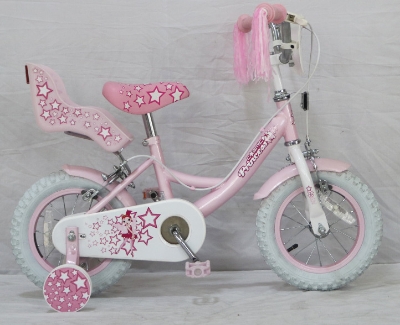 Picture of Princessbicycle For Girls Kids Bicycle Baby By Cycle For Ladies - Let Your Little Princess Ride In Style With This Princess Bicycle Available In 12" - 14" And 16" Sizes