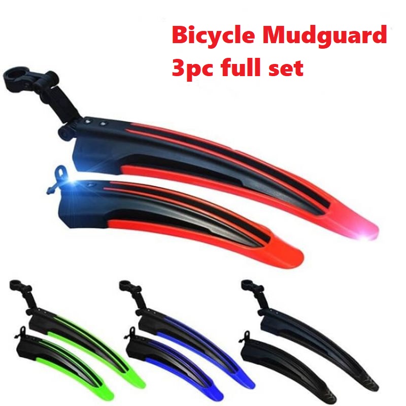 Picture of Bicycle color Plastic mudguard cycle plastic mudguard  3,pcs set
