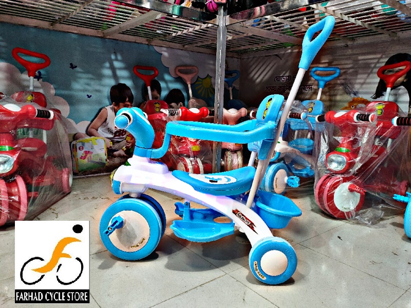 Picture of China Tricycle Complete 9M - Pink/Blue/Red/Purple Tricycle For Baby Kids Music & light