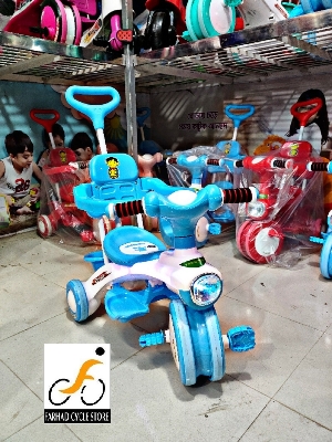 Picture of China Tricycle Complete 9M - Pink/Blue/Red/Purple Tricycle For Baby Kids Music & light