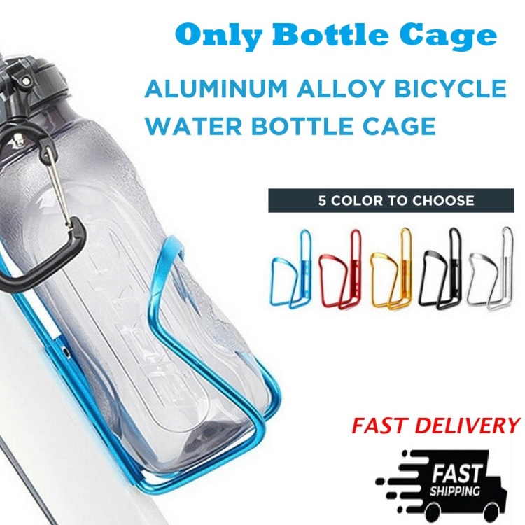 Picture of Aluminum Alloy Bicycle Water Bottle Cage Cycling Mountain Bike Bottle Holder