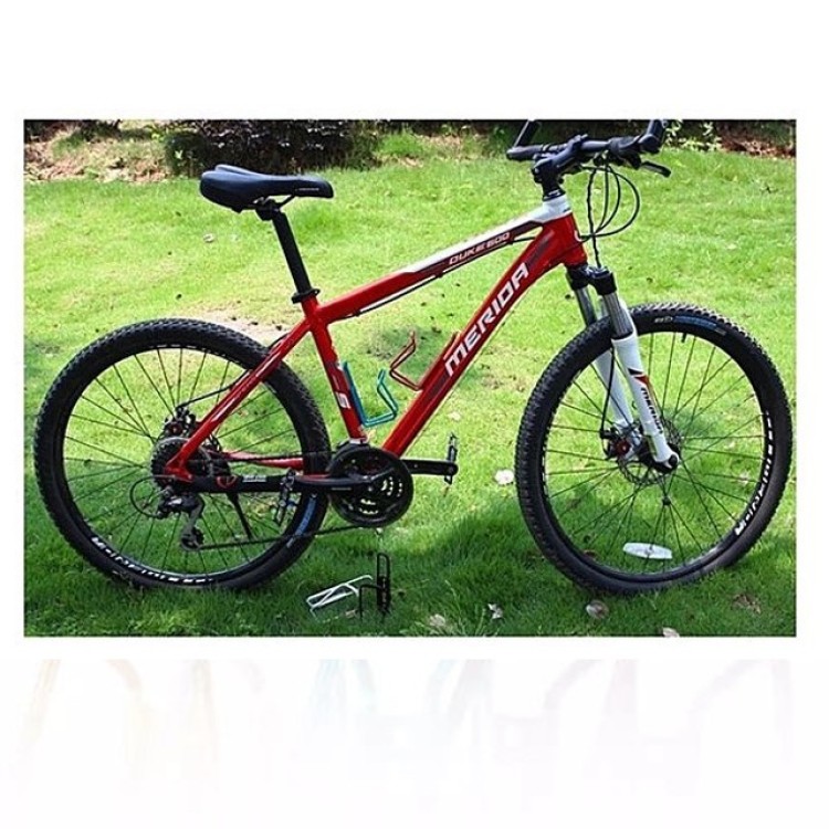 Picture of Aluminum Alloy Bicycle Water Bottle Cage Cycling Mountain Bike Bottle Holder