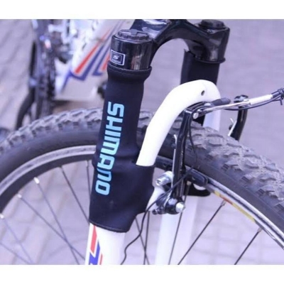 Picture of Shimano Bicycle Fork Cover (2 Piece) - Black