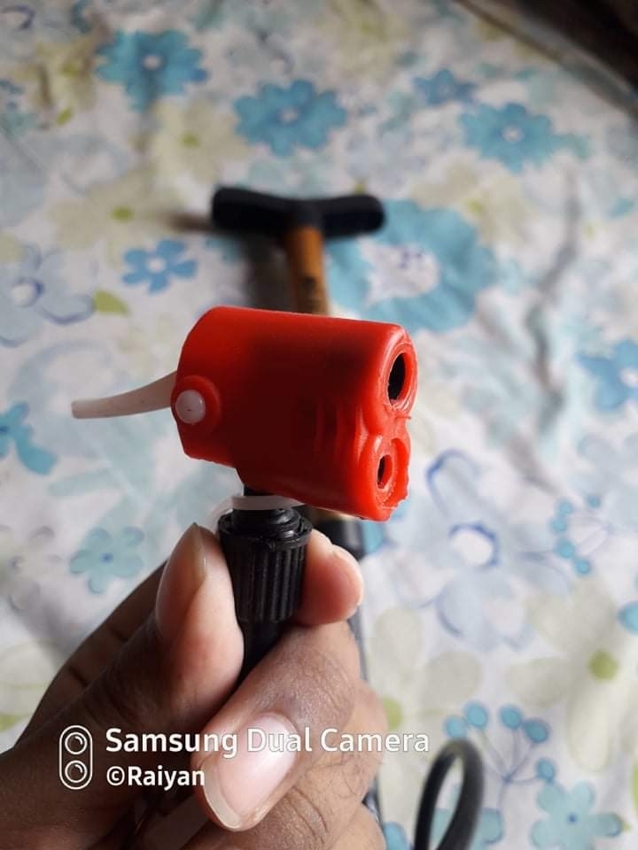 Picture of heavy duty EXPRESS High Pressure Air Pump For Car And bike Cycle Sports Ball Scooter Inflatable Furniture/Toys express Brand - সাইকেল