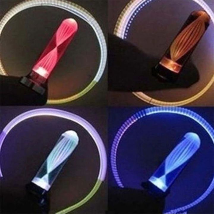 Picture of Bike Motorcycle/ by-cycle cycle, Cycling LED 1 Pair Rainbow RGB Color Bike Wheel Tire Light