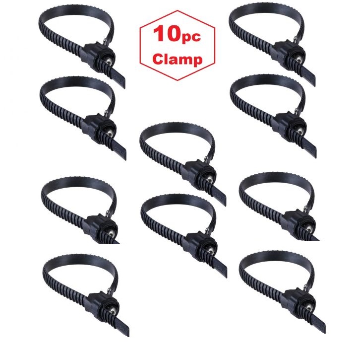 Picture of Depar Horn Strap Clamp 2pc _ Clamp For Bicycle Horns Dipper light Zip Tie / Holder/ Dipper Light Badhar Belt সাইকেল হর্নের জন্য ক্ল্যাম্প