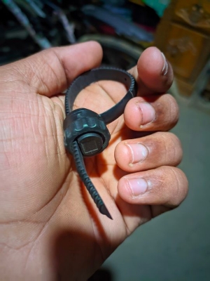 Picture of Depar Horn Strap Clamp 2pc _ Clamp For Bicycle Horns Dipper light Zip Tie / Holder/ Dipper Light Badhar Belt সাইকেল হর্নের জন্য ক্ল্যাম্প