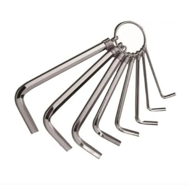 Picture of Bicycle Repair Tool Set Bicycle 8 Sizes Octagon Wrench Spanner Home Outdoor Cycling Supply Cycle Wrench Tool - Silver