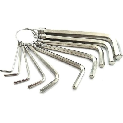 Picture of Bicycle Repair Tool Set Bicycle 8 Sizes Octagon Wrench Spanner Home Outdoor Cycling Supply Cycle Wrench Tool - Silver