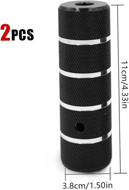 Picture of Bicycle Pegs Bike Pegs Pegs for Bike Bike Peg Bicycle Foot Peg Aluminum Alloy Bicycle Foot Rest Cycling Accessory for Rode Bike 2PCS