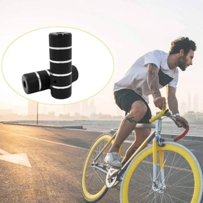 Picture of Bicycle Pegs Bike Pegs Pegs for Bike Bike Peg Bicycle Foot Peg Aluminum Alloy Bicycle Foot Rest Cycling Accessory for Rode Bike 2PCS