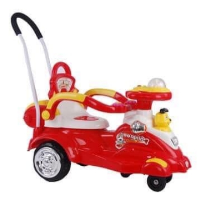 Picture of Baybee Kids Mini Cruiser Pedal Go Kart Racing Ride On Toy Car For Baby With Curved Seat Baby Tricycle Kid'S Trike/Bicycle Children Tricycle For Boys & Girls Age 0-2 Years to 5 years