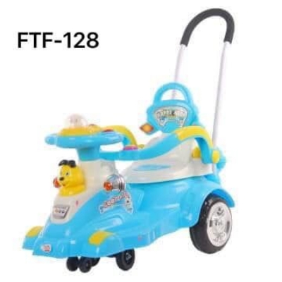 Picture of Baybee Kids Mini Cruiser Pedal Go Kart Racing Ride On Toy Car For Baby With Curved Seat Baby Tricycle Kid'S Trike/Bicycle Children Tricycle For Boys & Girls Age 0-2 Years to 5 years