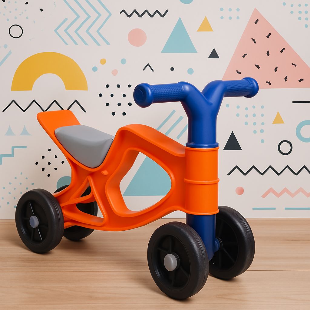 Picture of NEW MODEL Baby Balance Bike My 1st Scooter Ride-on Cycle Learn to Walk , Walker Tri Cycle Toy for Kids Boys and Girls