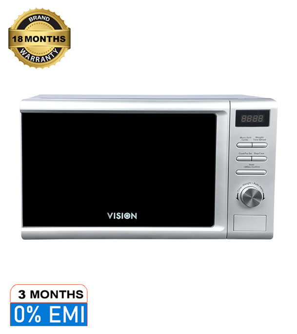 Buy VISION RAC 20 Liter Micro Wave Oven E5 Silver Online at Best Price	