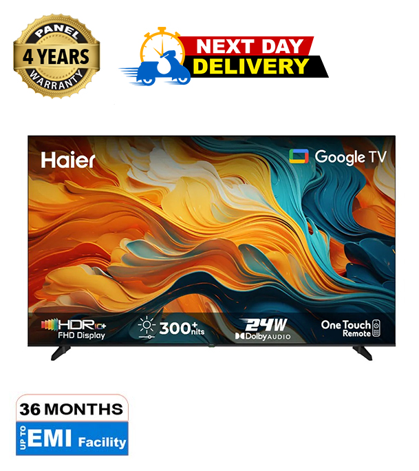 Picture of Haier 43" Smart FHD Bezel-Less Google TV (H43K85FFX)