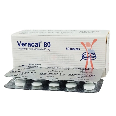 Picture of Veracal 80mg Tablet