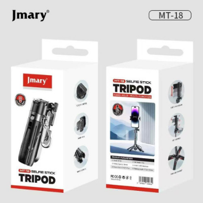 Picture of JMARY MT-18 Selfie Stick Multi-functional Smartphone Grip Tripod