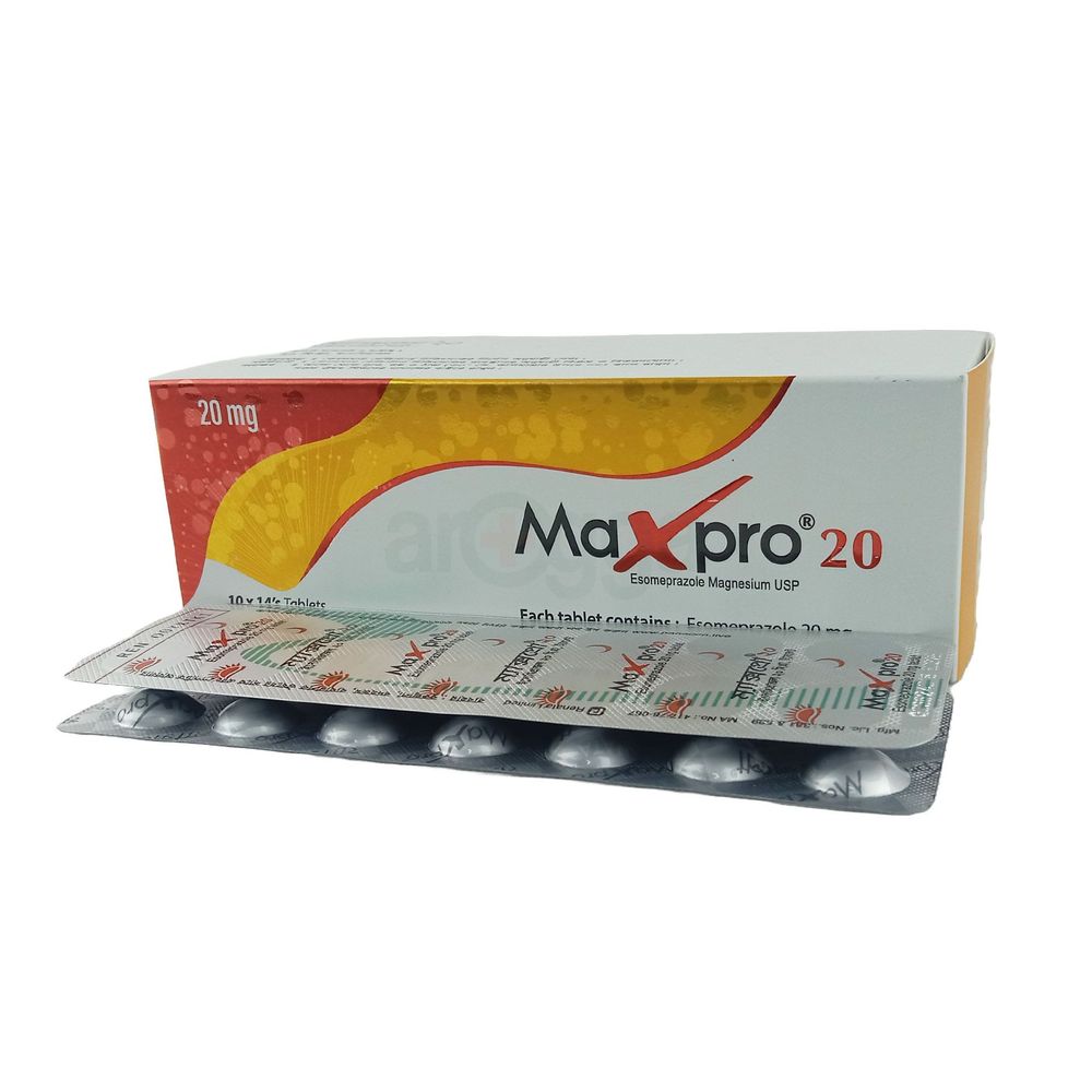 Picture of Maxpro 20mg Tablet 1 pc