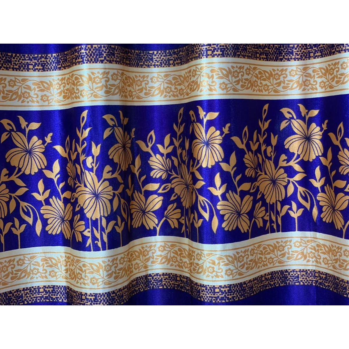 Picture of Synthetic Curtain  ( Porda) Colour: Blue and white From Suba International