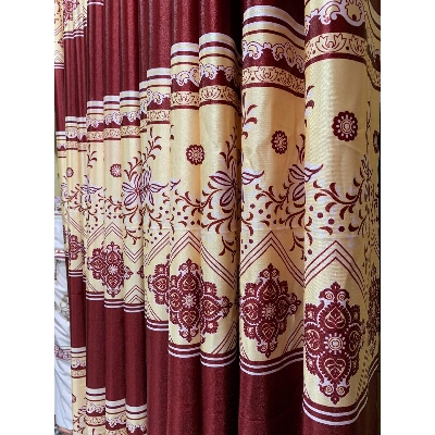 Picture of Synthetic Curtain - Blue Parda, Porda, windows porda, door porda, ( 2 pcs curtains) From Suba International