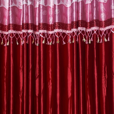 Picture of Designable Synthetic Curtain Porda colour -Cream,Red, Maroon,Bule,Chocolate,pink -From Suba International.