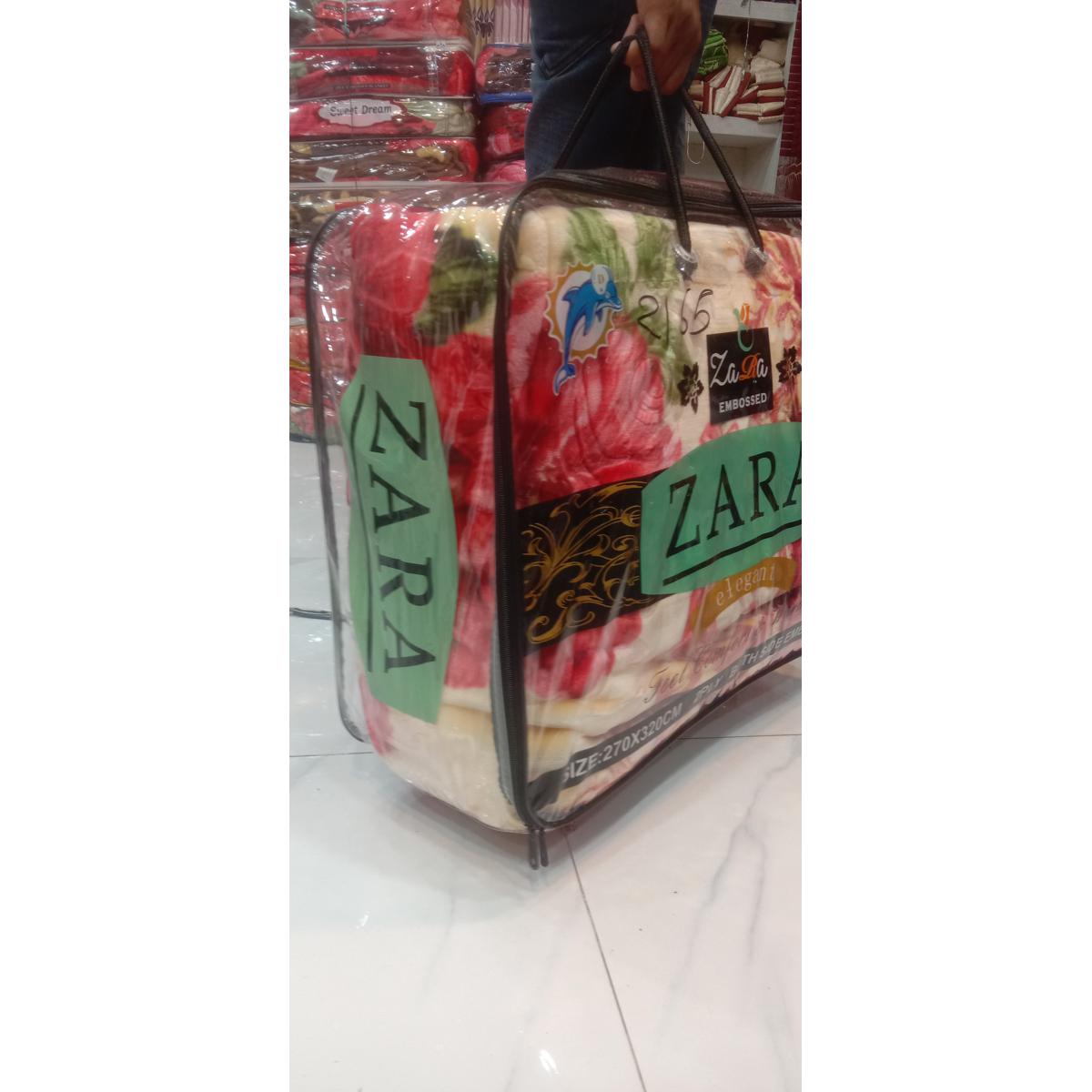 Picture of Zara 2ply both side embossed blankets