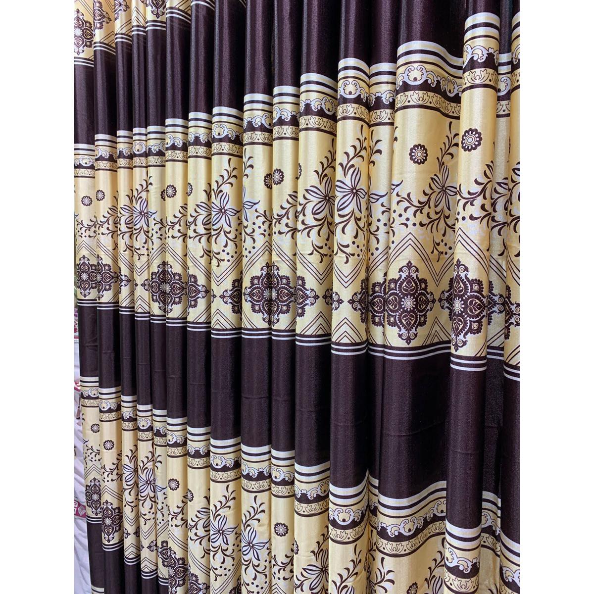 Picture of Synthetic Curtain Door and Window Pordha- ( 4 kuchi -1pis) multicolour from -Suba International