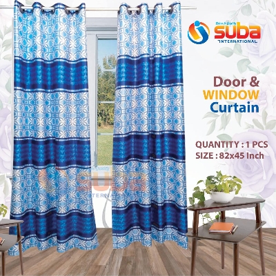 Picture of Synthetic Curtain Door and Window Pordha- ( 4 kuchi -1pis) Multicolour from -Suba International,