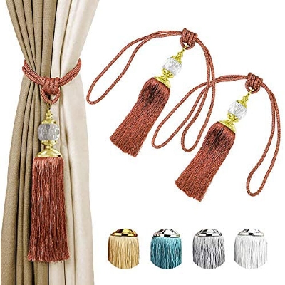 Picture of China Home Decoration Door and  wimdow Curtain Clips Accessories crystalTassel tieback From Suba International