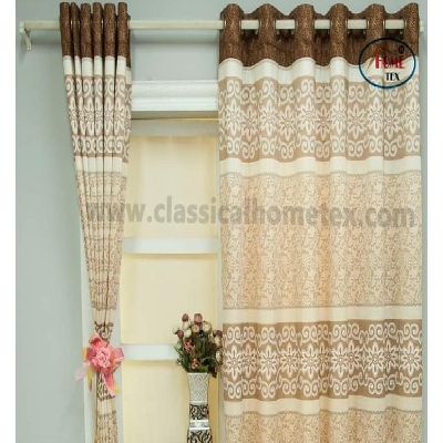 Picture of প্রিমিয়াম গুণমানের হোম টেক্স সিনথেটিক পর্দা, (4-5-6 khuci) poda