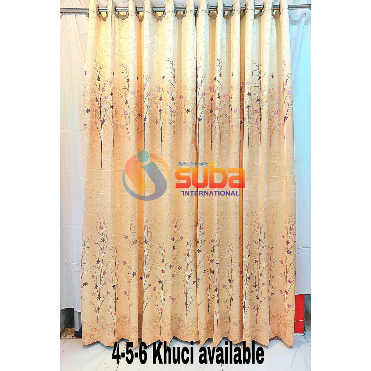 Picture of Premium Quality Home tex synthetic Curtain, (4-5-6 khuci) Poda, parda for Home Decoration Door and window From Suba International