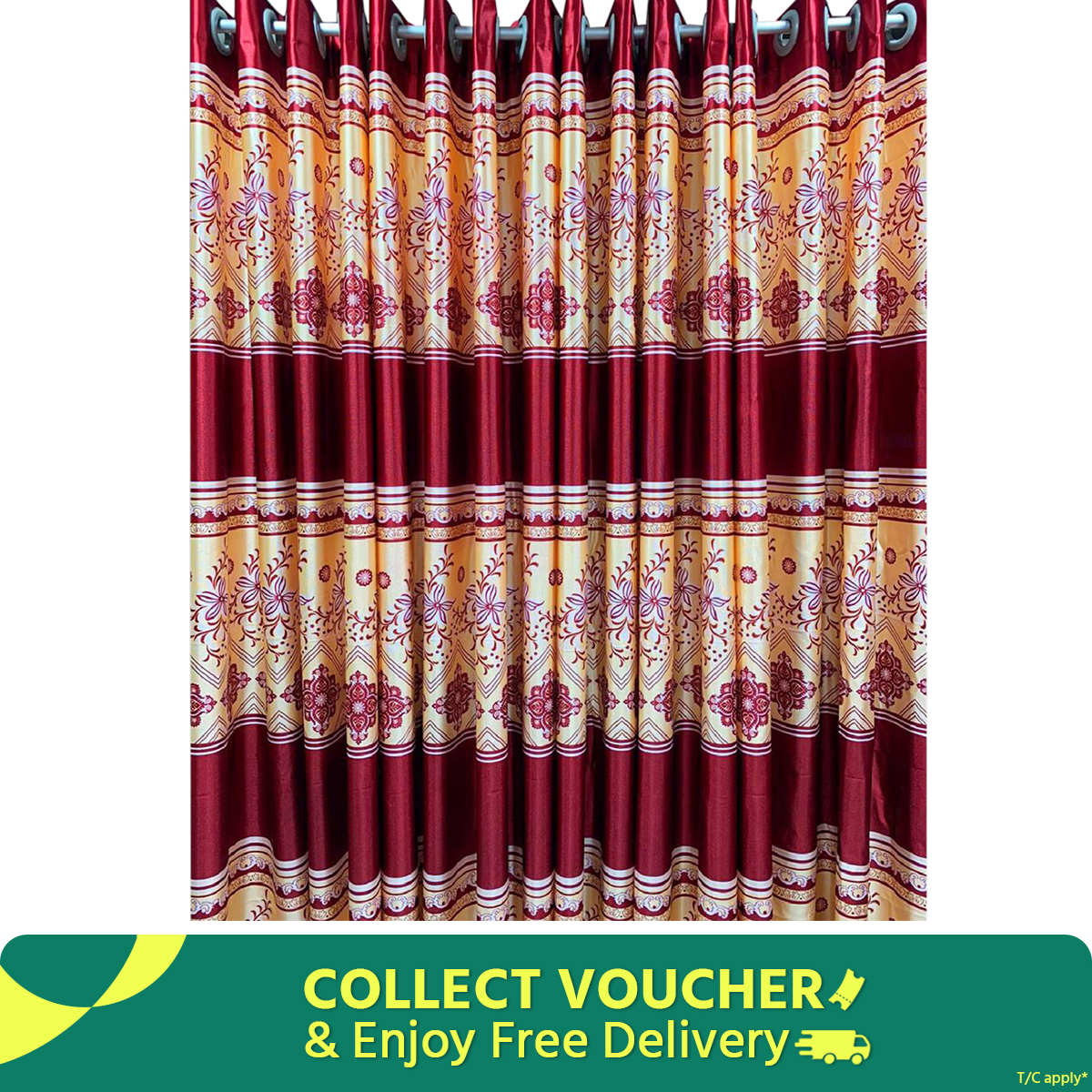 Picture of Chinese synthetic curtains for doors and windows, curtains (screen)-(4 kuchi-1 pice) to-saba international. - Reliable and Durable