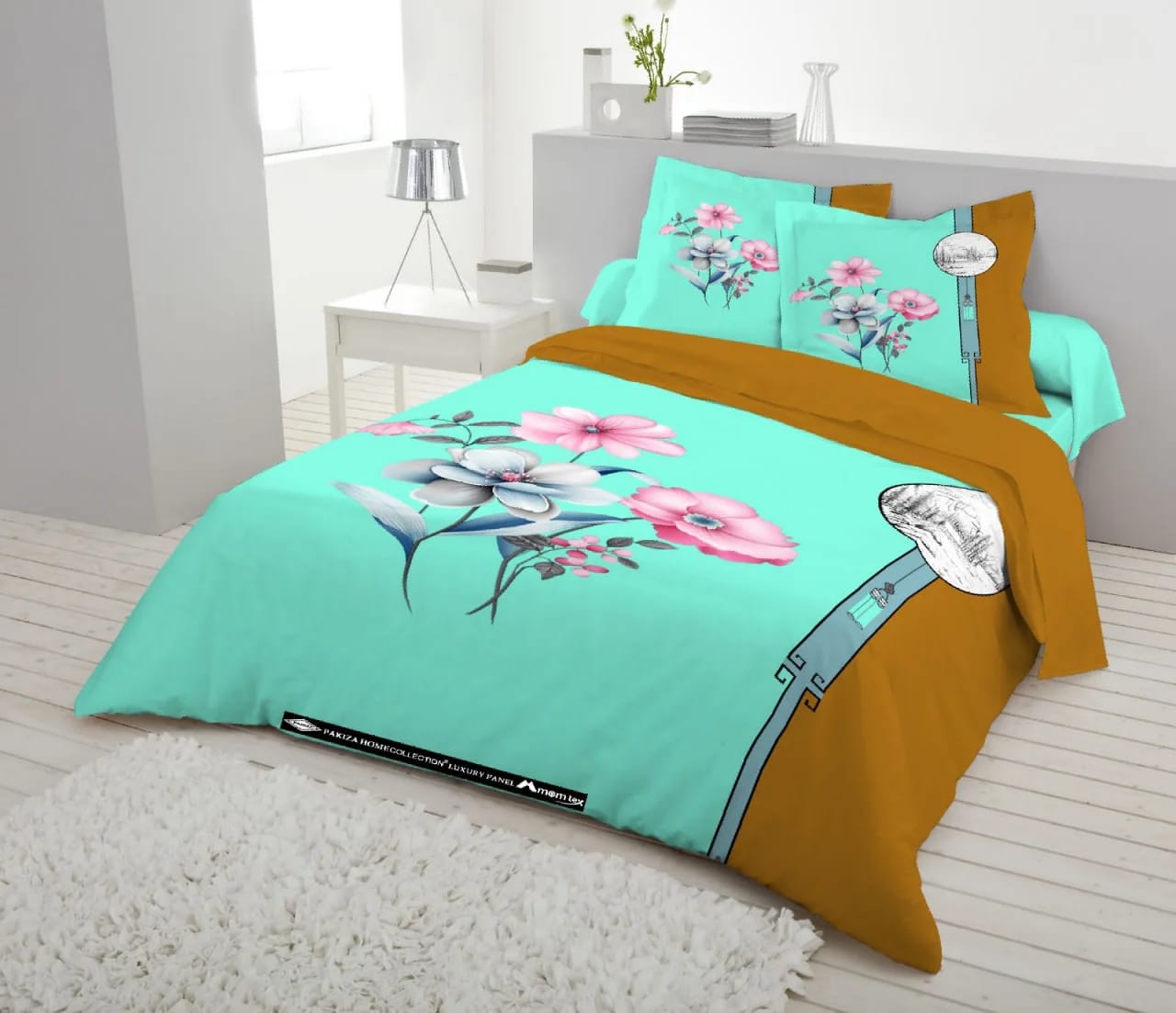 Picture of Degital Home tex Luxury Panel Fashionable Bed Sheet for Home Decoration. from Suba Inernational
