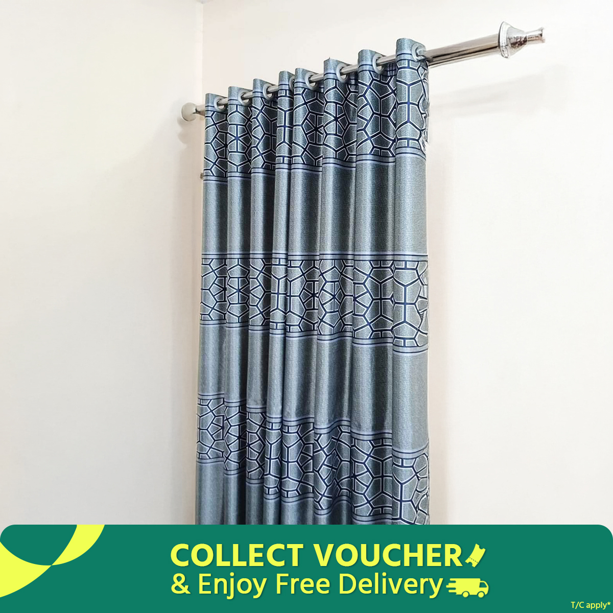 Picture of Synthetic Curtain Porda , parda from Suba international