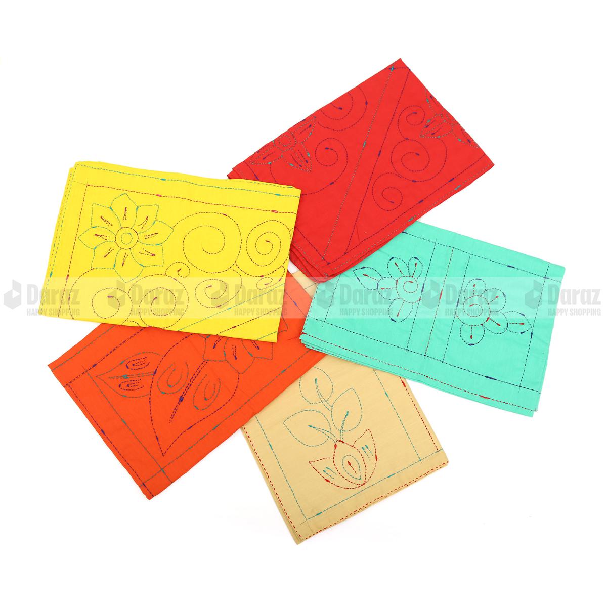 Picture of 5 pcs Nakshi Katha for baby, Sewed, Woven by hand (Medium size) From Suba Inernational